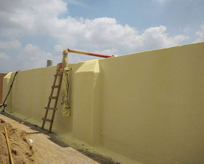 合肥聚氨酯保温喷涂施工技术的难点